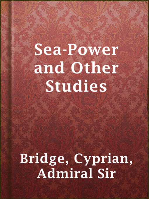Cover image for Sea-Power and Other Studies